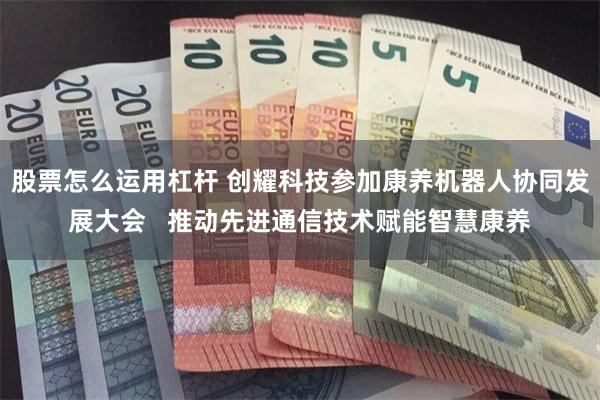 股票怎么运用杠杆 创耀科技参加康养机器人协同发展大会   推动先进通信技术赋能智慧康养